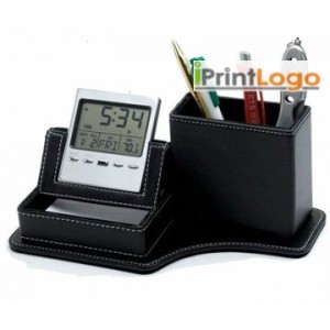 DESK PEN HOLDER CLOCK-IGT-3171